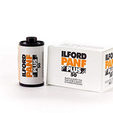 Load image into Gallery viewer, Ilford PAN F Plus, Black and White Print Film, 135 (35 mm), ISO 50, 36 Exposures (1707768)
