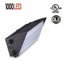Load image into Gallery viewer, 1000 LED LED Wall Pack Light, 45W Wall Light, 110Lm/Watt 4,900Lm, 250-400W HPS/HID Equival, AC100-277V, 5000K, Waterproof, UL DLC Listed for Outdoor Light, Commercial Light, Industrial Light
