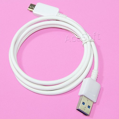 Hi-speed USB 3.1 to Type A USB 3.0 Male Data & Charging Cord for AT&T Microsoft Lumia 950 - White