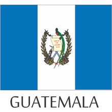 Load image into Gallery viewer, Guatemala Flag Hard Hat Helmet Decals Stickers - 12 Pieces
