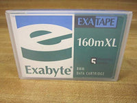 Exabyte 307265 8mm D8 160m XL Helical Scan 7/14GB Data Tape Cartridge