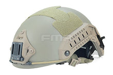 Load image into Gallery viewer, Adjustable Maritime 10 Level of Kevlar Aramid Fibre Protective Helmet Tan DE M/L
