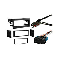 Compatible with Chevy Suburban 1995 1996 1997 1998 1999 2000 2001 2002 Single DIN Stereo Harness Radio Install Dash Kit