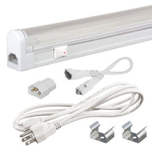 Load image into Gallery viewer, Jesco Lighting SG4-CPS-20-30w 20W 3000K Sleek Plus Adjustable Fluorescent Fixture Kit with Switch, White
