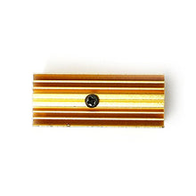 Load image into Gallery viewer, Golden Aluminium Cooling Heat Sink for 12mm Laser Diode Modules 20x27x50mm(Pack of 2)
