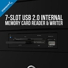 Load image into Gallery viewer, Sabrent 74-in-1 3.5-Inch Internal Flash Media Card Reader/Writer with USB Port (CR-USNT)
