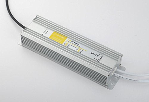 LUMINTURS Waterproof Power Supply Transformer Driver low voltage transformer for indoor lighting CCTV LED Srtip AC 110V to DC 24V 80W IP67