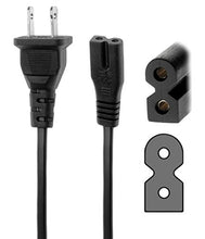 Load image into Gallery viewer, AMSK POWER 6 Ft 6 Feet 2 Prong Polarized Power Cord for Husqvarna Viking Lily 500 530 535 540 545 550 555
