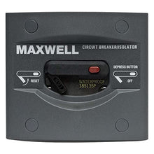Load image into Gallery viewer, Maxwell 135 AMP Breaker/Isolator Panel P100791

