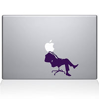 The Decal Guru 1064-MAC-11A-BLA Apple CEO MacBook Decal Vinyl Sticker - 15
