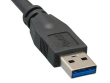 Load image into Gallery viewer, Cable Leader 6ft USB 3.0 A Male to B Male Cable, Black
