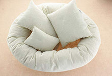 Load image into Gallery viewer, 4PCS Newborn Photography, Basket Filler Wheat Donut Posing Props Baby Pillow
