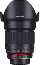 Load image into Gallery viewer, Samyang 24 mm F1.4 Manual Focus Lens for 4 Thirds
