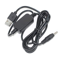 AEcreative USB power supply travel charger cable for Kenwood radio TH-D74A TH-G71 TH-D7A TH-D72A TH-D74A TH-F6A TH-F7A TH-22A TH42A TH-22AT TH-42AT TH-K4A TH-K2AT