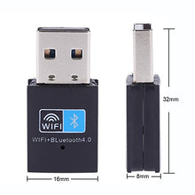 Load image into Gallery viewer, 2018 New 150Mbps Mini USB Wireless N WiFi BT 4.0 WLAN Network Adapter IEEE 802.11n/g/b for Windows 7/8/8.1/10/Linux/Mac
