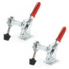 Load image into Gallery viewer, uxcell 2pcs 102B 180Kg 397 Lbs U Shape Bar Red Handgrip Vertical Toggle Clamp
