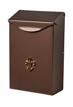 Load image into Gallery viewer, Gibraltar Mailboxes Classic Small Capacity Galvanized Steel Venetian Bronze, Wall-Mount Mailbox, BW110V04
