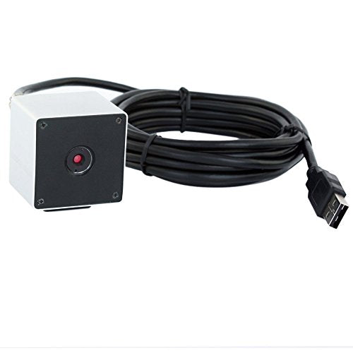 ELP 60degree Autofocus Camera USB with Aluminum enclouse housing for Surveillance Video System(Silver)