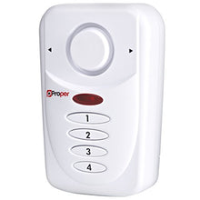 Load image into Gallery viewer, Proper Security P-SACKW-1 Magnetic Contact Window or Door Alarm Keypad Controlled Siren-White
