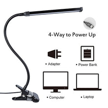 Load image into Gallery viewer, LEPOWER Led Clip on Light/Reading Light with Gooseneck 5W Piano Light Color Temperature Changeable Clip Light (Metal)
