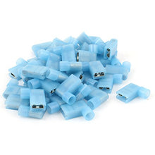 Load image into Gallery viewer, uxcell Insulated Female Push-On Wire Terminal Connector with 40 Piece, 90 Degree
