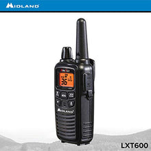Load image into Gallery viewer, Midland LXT600VP3 36 Channel FRS Two-Way Radio - Up to 30 Mile Range Walkie Talkie - Black (LXT600VP3 (8 Pack))
