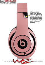 Load image into Gallery viewer, Skin Decal Wrap Works with Beats Studio 2 and 3 Wired and Wireless Headphones Solids Collection Pink Skin Only Headphones NOT Included
