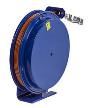 Load image into Gallery viewer, Coxreels SD-75-1 Spring Rewind Static Discharge Cable Reel: 75&#39; stainless steel cable
