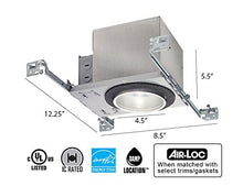 Load image into Gallery viewer, Juno Lighting IC1LED G4 09LM 120 FRPC 30K, 90CRI - 4&quot; IC-Rated New Construction Recessed Housing, 120V, Bright White
