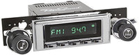 Retro Manufacturing HC-117-120-37-73 Hermosa Direct-Fit Radio for Classic Vehicle (Chrome Face and Buttons and Chrome Bezel)