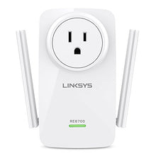 Load image into Gallery viewer, Linksys Re6700 Ac1200 Amplify Dual Band High Power Wi Fi Gigabit Range Extender / Repeater With Inte
