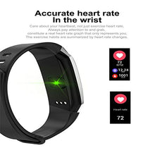 Load image into Gallery viewer, E18 Smart Bracelet Heart Rate Monitor Fitness Tracker Life Waterproof IP67 Sports Wristwatch for Android and iOS Smart Watch Men (red)
