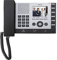 Aiphone Corporation is-MV Video Master Station for is Series Local Hardwired Video Intercom, Flame Resisting ABS Resin, 7-1/2