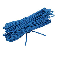 Aexit 20M Length Electrical equipment Inner Dia 1mm Polyolefin Insulation Heat Shrinkable Tube Wrap Blue