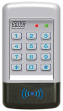 Load image into Gallery viewer, SDC 920P Indoor/Outdoor Entrycheck, Prox and Keypad Reader, HID Compatible, 3&quot; Width x 5-3/4&quot; Height x 1-7/16&quot; Depth
