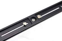 Load image into Gallery viewer, HITHUT PU-300 300mm Universal Lengthened Quick Release Plate Slide Rail with D-Ring Screw for Tripod Ball Head DSLR Camera, Arca-Swiss Compatible
