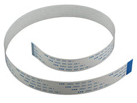 A1 FFCs - Flex Ribbon Cable for Raspberry Pi Camera - White 50cm / 20 inch (10 Pack)