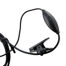 Load image into Gallery viewer, HQRP External Ear Loop 2-Pin Headset with Push-to-talk Microphone compatible wit Motorola GTI, GTX, LTS-2000, VL-130, PMR-446, ECP-100, PR-400, Mag One BPR-40, EP-450, AU-1200, AV-1200 + HQRP UV Meter
