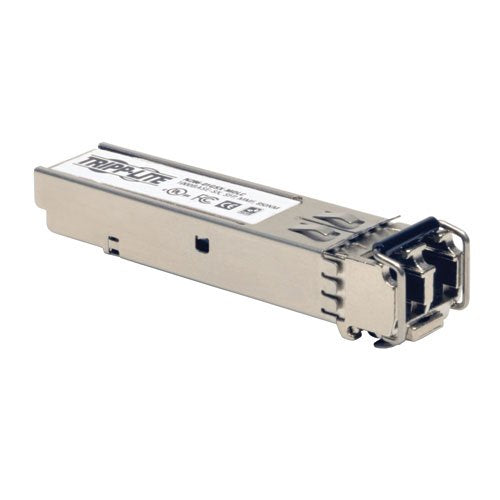 Tripp Lite SFP Transceiver MM Fiber 1000Base-SX, Cisco Compatible, GLC-SX-MMD, DDM, MMF, 850nm, 550M, LC (N286-01GSX-MDLC)