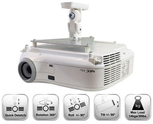 Load image into Gallery viewer, Projector-Gear Projector Ceiling Mount for OPTOMA W312 W316 W316ST W351 W402 W416 WU416
