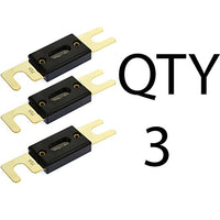 VOODOO 70 Amp ANL Inline Fuse Car Audio for Fuse Holder (3 Pack)
