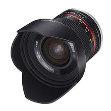 Load image into Gallery viewer, Samyang 1220509101 12 mm F2.0 Manual Focus Lens for Micro Four-Thirds - Black
