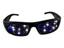 Load image into Gallery viewer, Starry 3D Diffraction Glasses - Perfect for Raves, Music Festivals, and More
