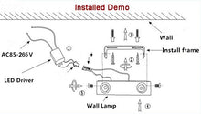 Load image into Gallery viewer, LUMINTURS 6W LED Glass Wall Sconces Light Fixture Decking Lamp E27 Bulb W...
