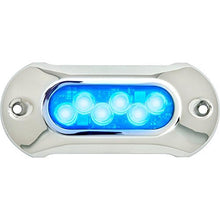 Load image into Gallery viewer, Attwood Marine 65UW06B-7 Light Armor Underwater LED Light - 6 LEDs, Blue by attwood

