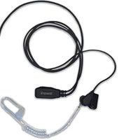 Impact Silver Series M1-S1W-AT3-FW Earpiece for Motorola 2-Pin CLS1110 1410 CP200D HYT TC-508 Bearcom BC130 BC95 BC250D Walkie Talkie Radios (See Description for Compatibility)