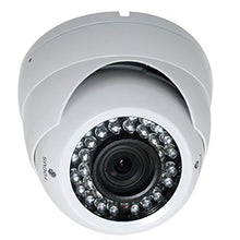 Load image into Gallery viewer, SPT INS-D1200W Outdoor 3 Axis IR Dome Camera, 1000TVL 2.8mm to 12mm Varifocal Lens, 36 Pieces LED (White)
