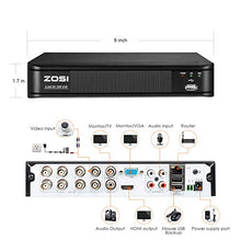 Load image into Gallery viewer, Zosi 1080 P H.265+ 8 Channel Video Security Camera System,Surveillance Dvr Recorder And 4 X 1080p Wea
