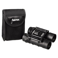 Load image into Gallery viewer, Hama 2802 12x25 Compact Thomson Optec Binoculars - Black
