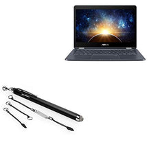Load image into Gallery viewer, Stylus Pen for ASUS NovaGo (TP370QL) (Stylus Pen by BoxWave) - EverTouch Capacitive Stylus, Fiber Tip Capacitive Stylus Pen for ASUS NovaGo (TP370QL) - Jet Black
